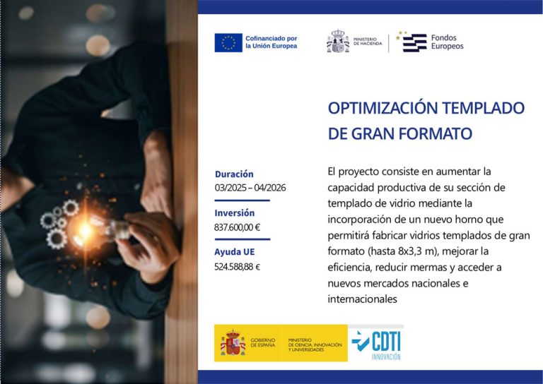 Optimización Templado de Gran Formato